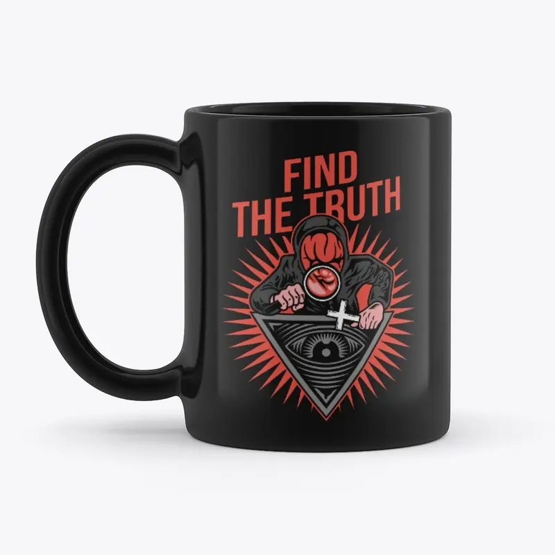 The find the truth mug